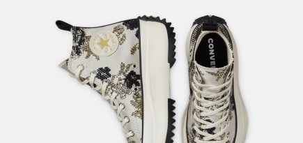 Converse выпустил кеды с отпечатками высушенных полевых цветов