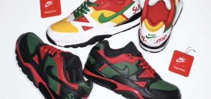 Supreme и Nike выпустили новую коллекцию кроссовок