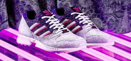 adidas выпустил кроссовки из жаккарда, вдохновленные текстильным производством в Лионе