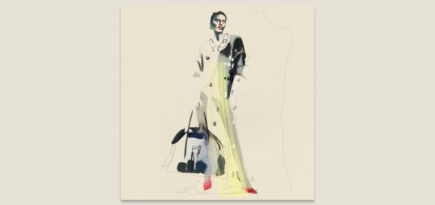 Карин Ройтфельд показала первые образы для благотворительного показа AmfAR