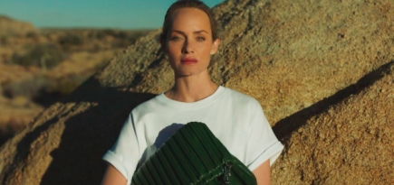 Эмбер Валлетта и Karl Lagerfeld выпустили сумки из кактусов