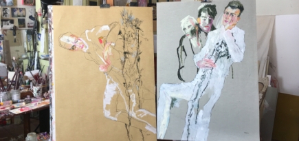 Иллюстратор Говард Танги принял участие в арт-проекте Alexander McQueen