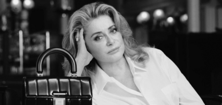 Катрин Денев снялась в кампании бренда Ami