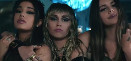 Ариана Гранде, Майли Сайрус и Лана Дель Рей выпустили клип на песню для «Ангелов Чарли»