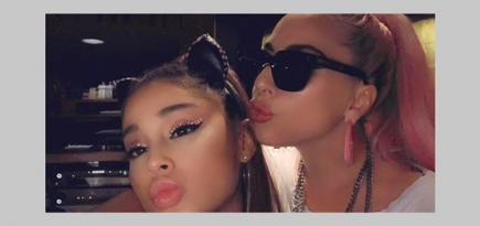 Кажется, Ариана Гранде и Леди Гага готовят совместный проект
