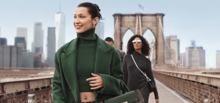 Белла Хадид гуляет по Нью-Йорку в новой кампании Michael Kors