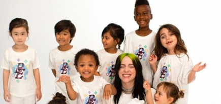 Билли Айлиш выпустила коллекцию одежды для детей