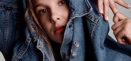 Милли Бобби Браун рассказывает о своем первом поцелуе и отношениях с семьей в кампании Pandora