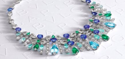 Bvlgari представил капсульную коллекцию украшений с турмалинами параиба