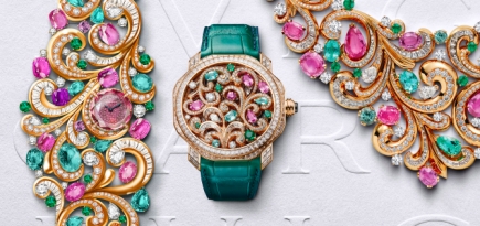 Bvlgari представил новые ювелирные часы из коллекции Barocko
