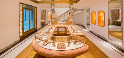 Bvlgari открыл обновленный флагманский бутик в Париже