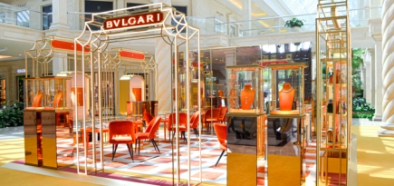 Bvlgari открыл поп-ап-бутик в «Крокус Сити Молле»