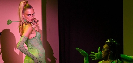 Кара Делевинь и сестры Хадид приняли участие в шоу Savage x Fenty в Нью-Йорке