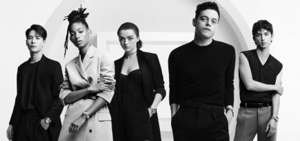 Cartier выпустил кампанию часов Pasha с Уиллоу Смит и Рами Малеком