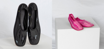 Cecilie Bahnsen и Hereu выпустили балетки из переработанного пластика