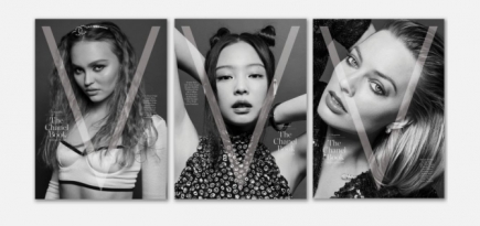 Chanel и V Magazine сделали артбук с фотографиями Марго Робби и Лили-Роуз Депп
