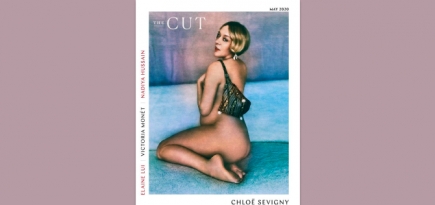 Беременная Хлоя Севиньи снялась обнаженной для обложки The Cut