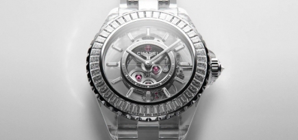 Chanel показал часы J12 с прозрачным браслетом из сапфирового стекла