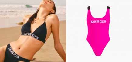 Calvin Klein представил минималистичные купальники для активного отдыха на пляже