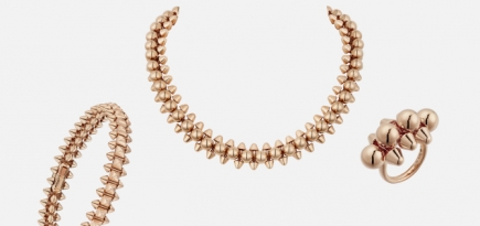 В коллекции Clash de Cartier появились новые украшения из розового золота