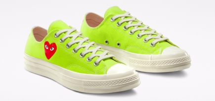 Converse и Comme des Garçons выпустили коллекцию кед в новых летних оттенках