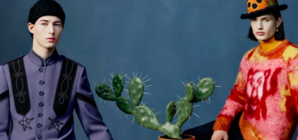 Осенне-зимнюю кампанию Dior Men вдохновила портретная живопись