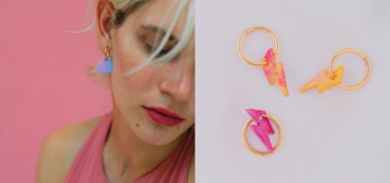 Бренд Don't Touch My Skin украшения из переработанных упаковок от бьюти-средств