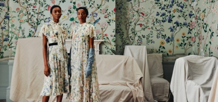 Erdem сделал коллаборацию с интерьерной компанией de Gournay