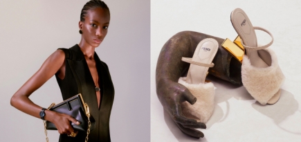 Fendi представил новые сумки и обувь из осенне-зимней коллекции