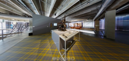 «Гараж» сделал виртуальную панораму выставки Atelier E.B «Прохожий»