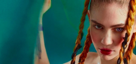 Grimes выложила арт-снимок в инстаграм — подписчики решили, что так она сообщила о своей беременности