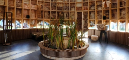 Нидерландские дизайнеры сделали беседку, которая очищает воздух от углекислого газа