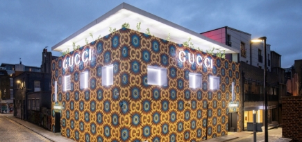Gucci открыл экспериментальный поп-ап в Лондоне