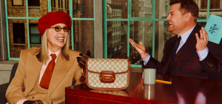 Дакота Джонсон, Гарри Стайлз и Дайан Китон стали гостями ток-шоу Gucci