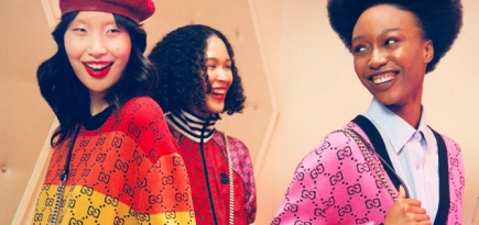 Gucci выпустил разноцветную коллекцию с монограммами GG