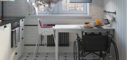 IKEA показала проекты квартир для людей с инвалидностью