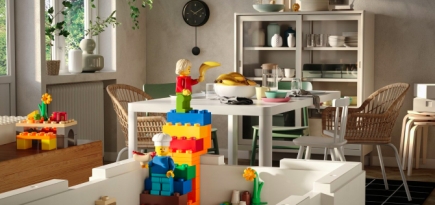 В России появилась коллаборация IKEA и Lego