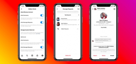 Instagram представил функцию для фильтрации оскорбительных сообщений