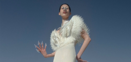 Айрис ван Херпен сделала платья из переработанного океанического пластика