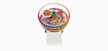 Jacob & Co. представил новую модель часов Astronomia Fleurs de Jardin Rainbow