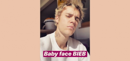 Джастин Бибер назвал свои усы Рикардо и сбрил их