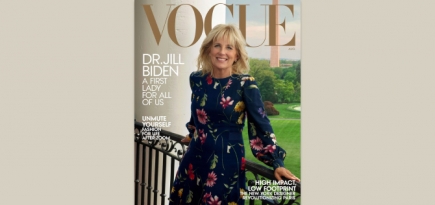 Джилл Байден снялась для обложки американского Vogue