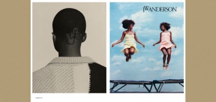 Модели прыгают со скакалкой в новой кампании J.W. Anderson