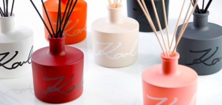 Бренд Karl Lagerfeld выпустил ароматические свечи и диффузоры для дома