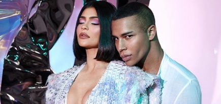 Кайли Дженнер анонсировала бьюти-коллаборацию с Balmain