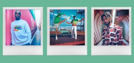 Lacoste сделал коллаборацию с Polaroid