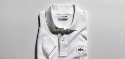 Lacoste выпустил поло в поддержку Международного Красного Креста