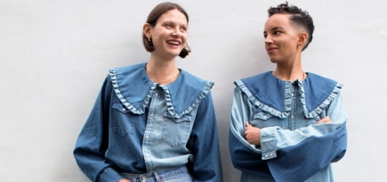 Ganni и Levi’s выпустили коллаборацию — вещи из нее нельзя купить, но можно арендовать