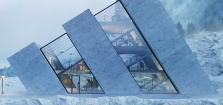 Польский дизайнер спроектировала дома по мотивам логотипов adidas и Renault