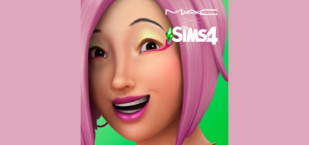 В игре The Sims 4 появилась косметика М.А.С.